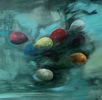 Image 2 of Painting / maleri / "The celebration – Lost in celebration XI" / 80x60 cm