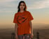 S/S Flying Man Tee - Rust Image 3