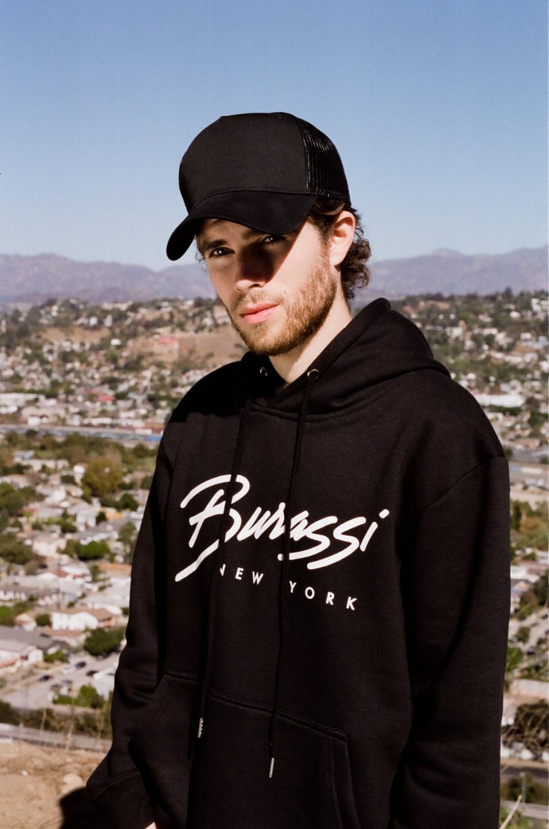 Black OG Logo Hoodie | Burassi