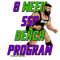 Image 1 of 8 Week Size Strength Power Bench Program