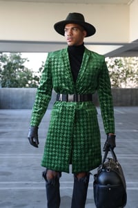 Image 2 of The Prince Coat - Emerald Green 