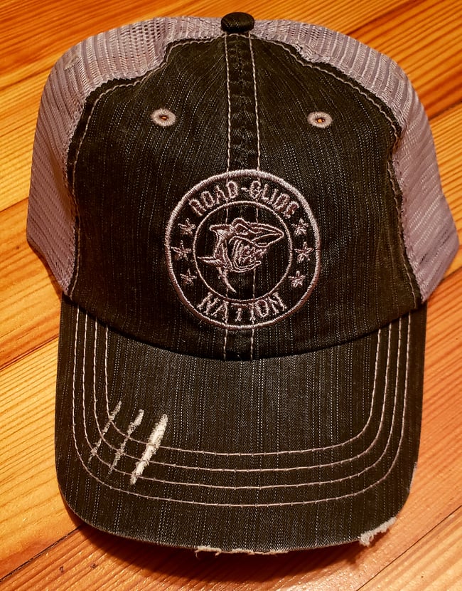 Road Glide Nation Distressed Trucker Cap