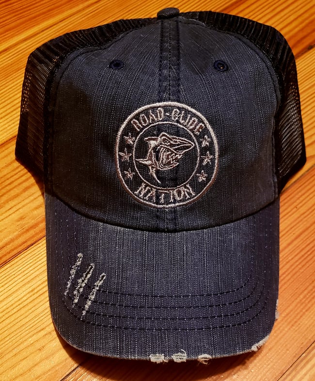 Road Glide Nation Distressed Trucker Cap