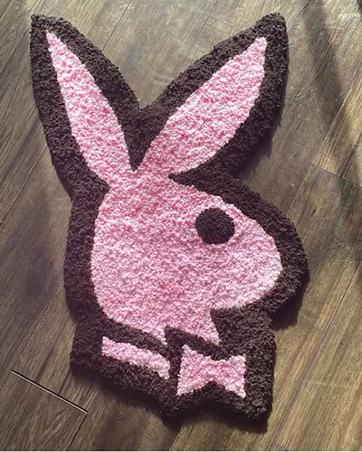 Image of PLAYBOY BUNNY RUG