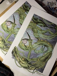Green dragon (A3 print)