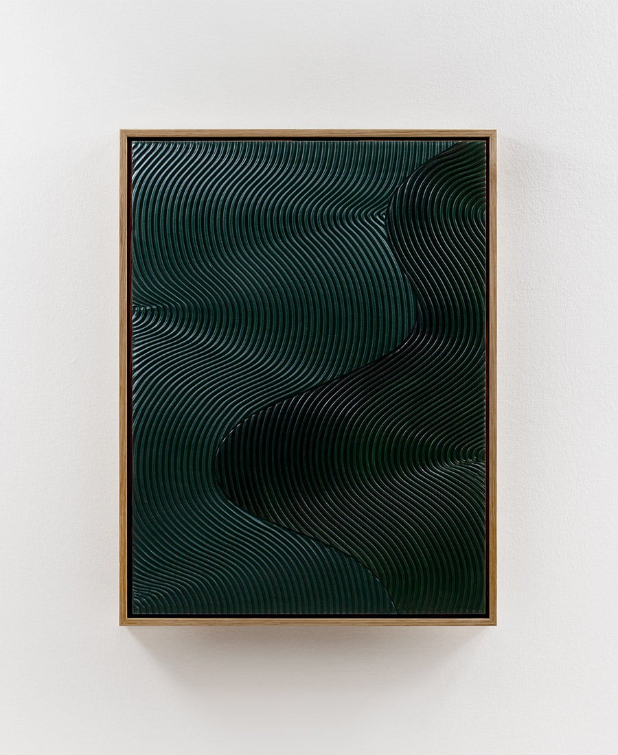 Image of Relief Duo · Green No. 1 (sold)
