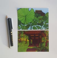 Image 1 of Japanese garden postcards