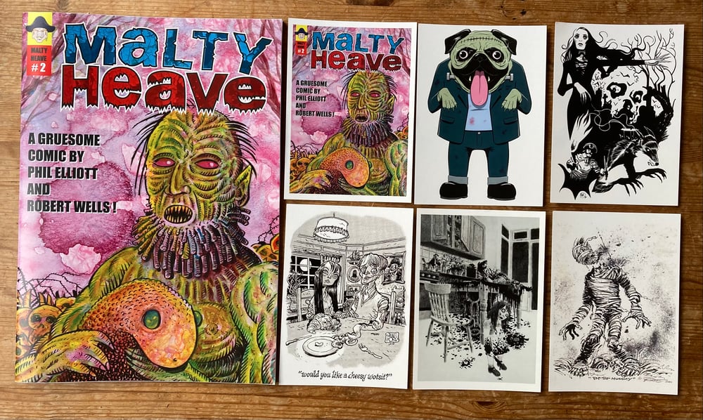 Image of Malty Heave #2 + Postcard Set