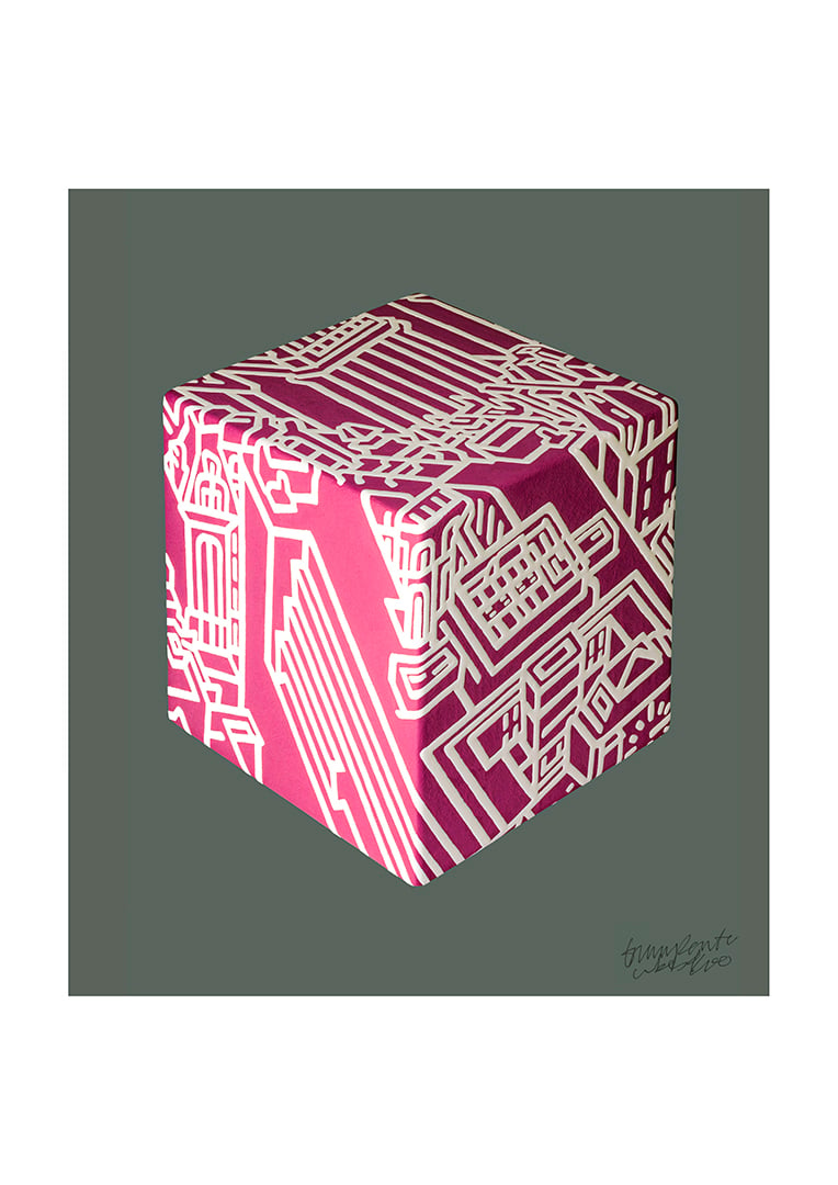 Image of Cube Pink.