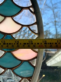 Image 5 of Mermaid Scales Round Panel