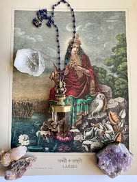 Image 1 of Lakshmi and smokey quartz necklace 
