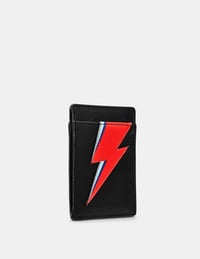 Image 4 of Lightning Bolt Compact Leather Card Holder