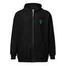 Image 1 of Embroidered Alien Unisex heavy blend zip hoodie