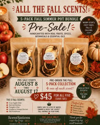 Fall Simmer Pots - Pre order Special