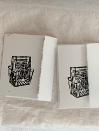 Image 1 of Linocut Stamped Card