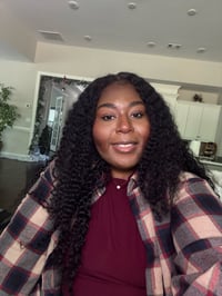 Image 5 of Kinky Curly Lace Front Glueless Wig