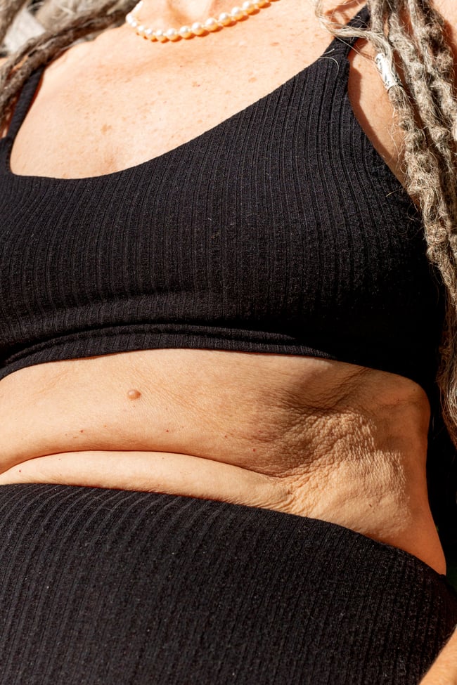 Black Rib Bralette