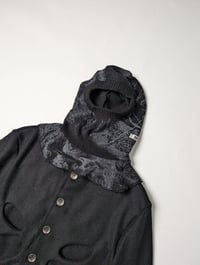 Image 5 of wool blazer bow-tie