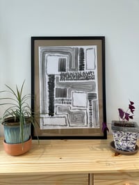 Image 1 of Brushstrokes and Boxes Original