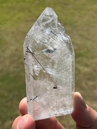 Image 3 of Red Rutile & Clear Quartz Tower #2360
