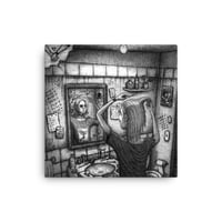 "Your Hologram" Canvas Print 12"x12"