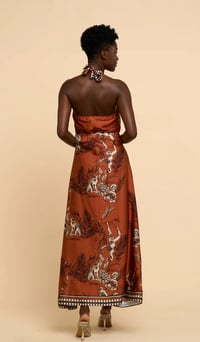 Image 2 of Monkey Print Maxi 