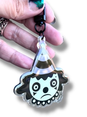 Sad Clown Keychain 