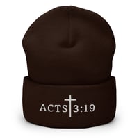 Image 3 of Acts 3:19 Cuffed Beanie 
