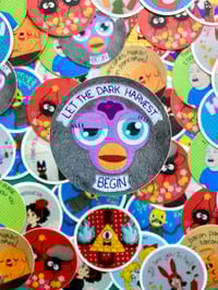 Image 1 of Furby 3” Sticker or Magnet