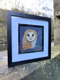 Image 1 of Fibre Art Barn Owl 