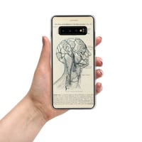 Image 6 of Antique Anatomical Illustration Veins of the Human Head Clear Case for Samsung®