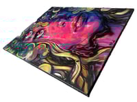 Image 2 of “HOT NEON” ORIGINAL PAINTING BY NIKITA ROSALIND 24”x30”