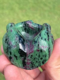 Image 14 of Ruby Zoisite Incense Holder #1792