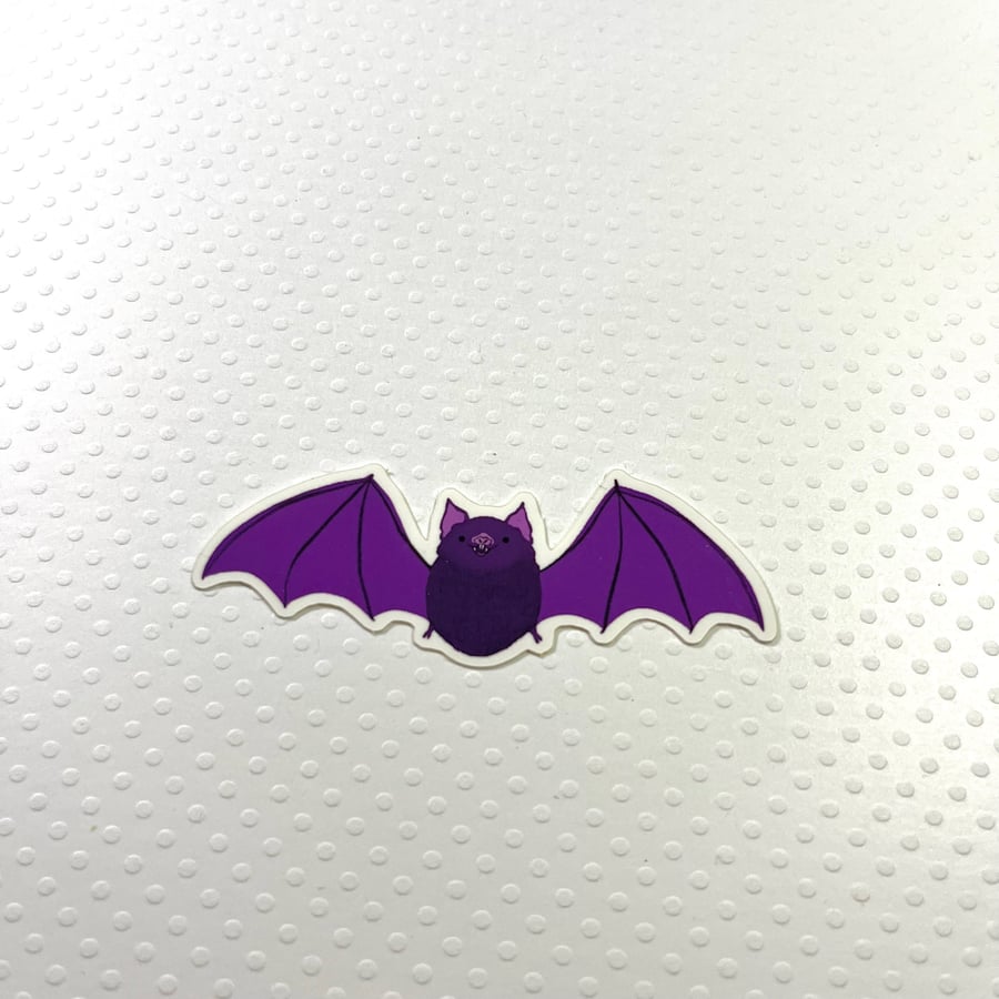 Image of derpy bat sticker 