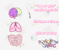 Image 1 of [PRE ORDER] Sweet Gutz Charm Keychain 