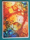 Abstract Fluid  Art  13 Spiral Notebook  Α4