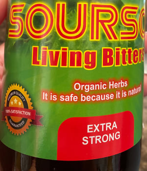 Image of Soursop Living Bitters Colon Cleanse Detox 