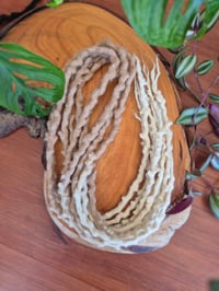 Image 1 of Alpaca Wool Dreadlocks - Sandy Ombre