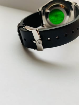 Image of eye catching rolex oyster perpetual day date arabic numerals gents watch,new,quartz,