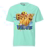Image 4 of Unisex garment-dyed heavyweight t-shirt Friday Vibes