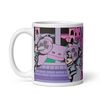 Image 3 of Aqua Sloth Digital Dream Coffee Mug