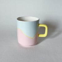 Image 5 of Medium Pink And Blue Mug 