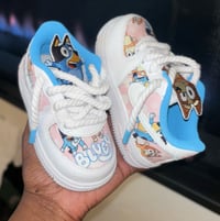 Image 3 of KIDS  PINK BLUEY SHOES
