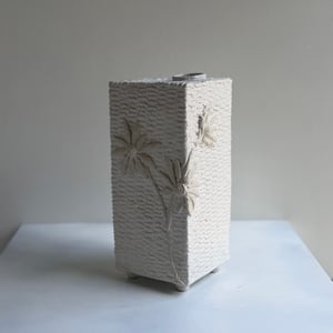Image of Seagrass Flannel Flower box vase (4234)