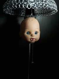 Image 2 of Baby Head Chainmaille Lamp