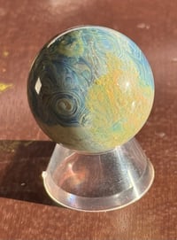 Image 2 of Golden Blue Planet Marble