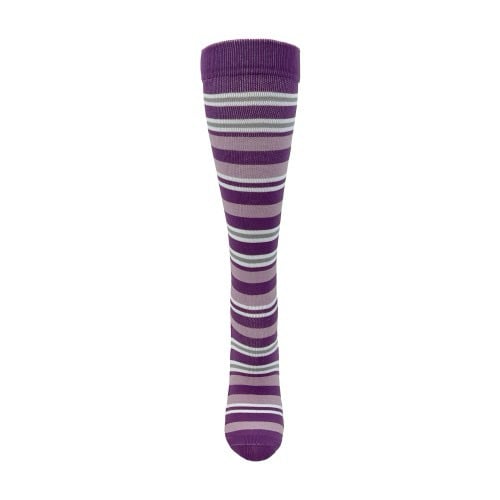 Image of Purple Stripes Fashion Compression Sock
