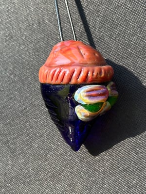 Image of Alien Head - Hollow Pendant