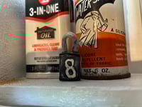 Image 1 of Caretakers Lock Ceramic Pendant 01