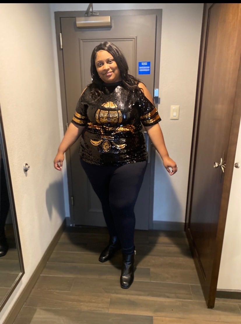 Sequin Outfit Plus Size Sequin Jersey Aka Sequin Jersey Dress Or Top 08